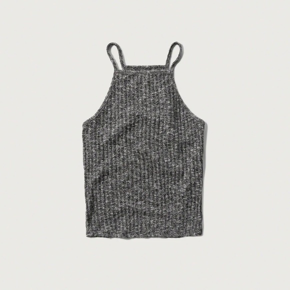 A&F Ribbed Knit Cropped Cami - Picture 6 of 6